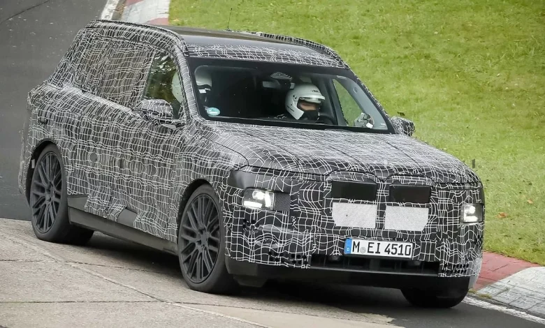 بی ‌ام ‌و X7 مدل ۲۰۲۸ درحال آزمایش در نوربرگ رینگ مشاهده شد + عکس