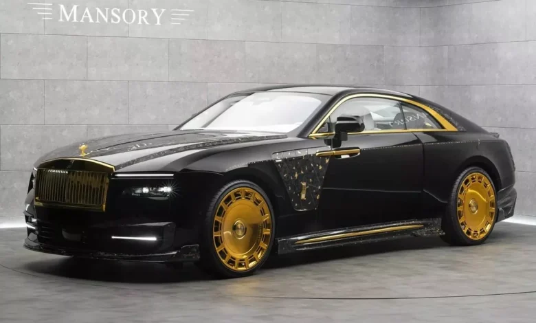 رولزرویس اسپکتر منصوری با صدای موتور ساختگی معرفی شد