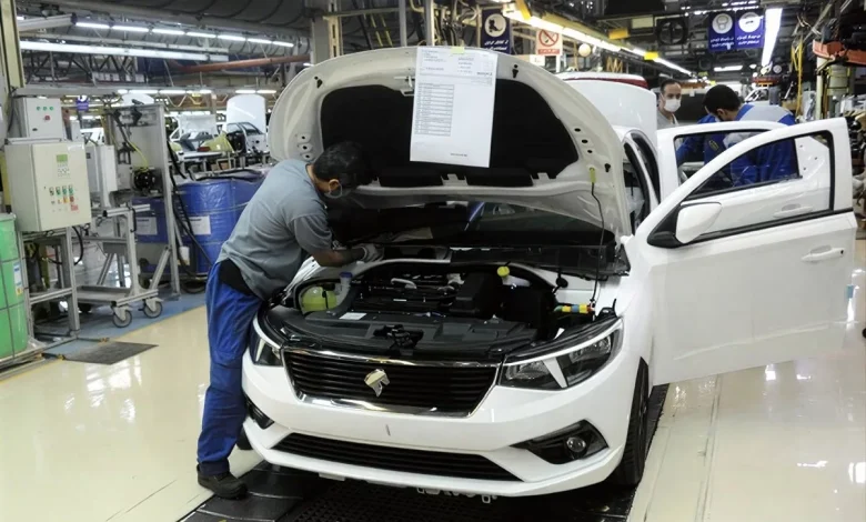 افت ۱۰ درصدی تولید خودرو در کشور؛ ۷۱۰ هزار دستگاه خودرو تولید شد